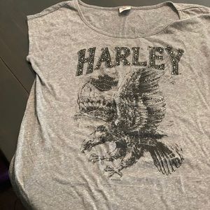 Harley Shirt and Harley headband bundle